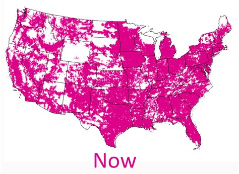 T-Mobile vs Verizon Coverage Map